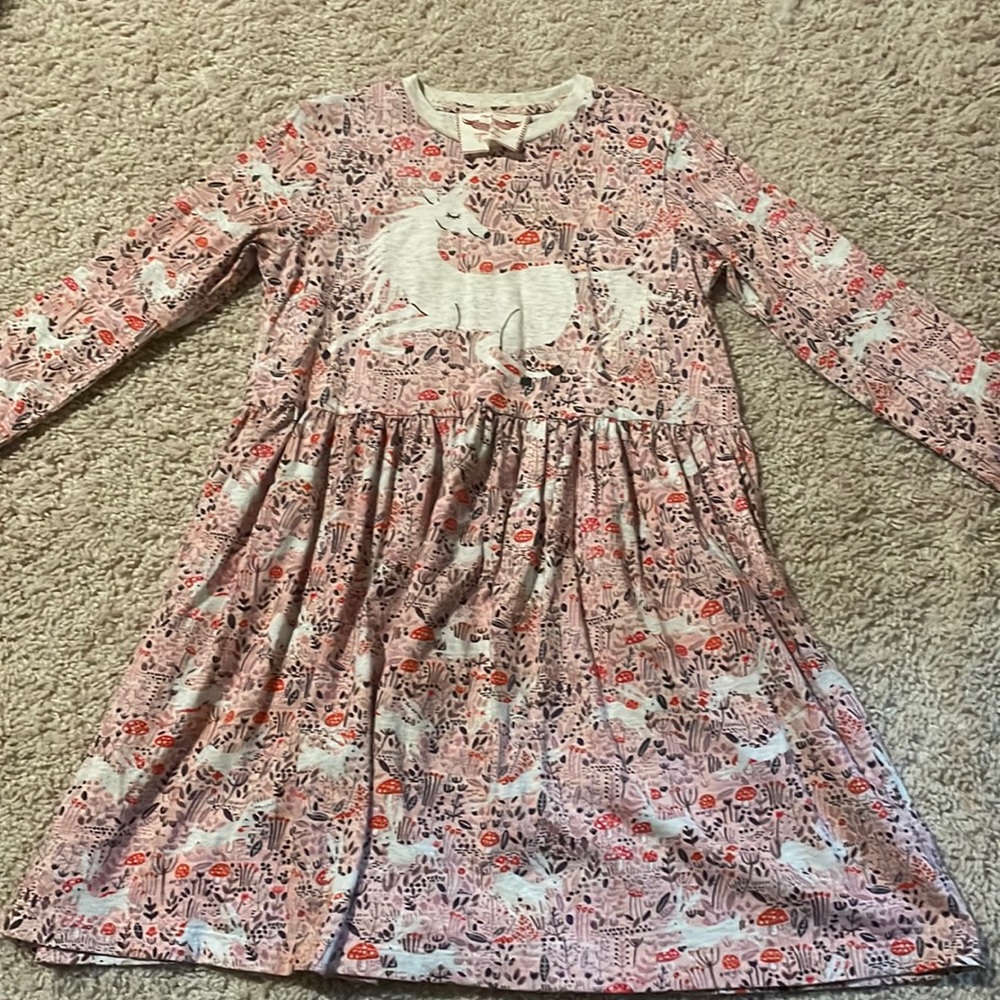 Little Skye unicorn and bunny dress —unique